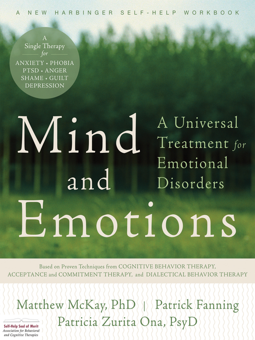 Title details for Mind and Emotions by Matthew McKay - Available